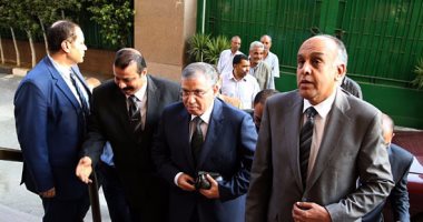 وزير التموين اللواء محمد على الشيخ يصل مكتبه بعد حلف اليمين